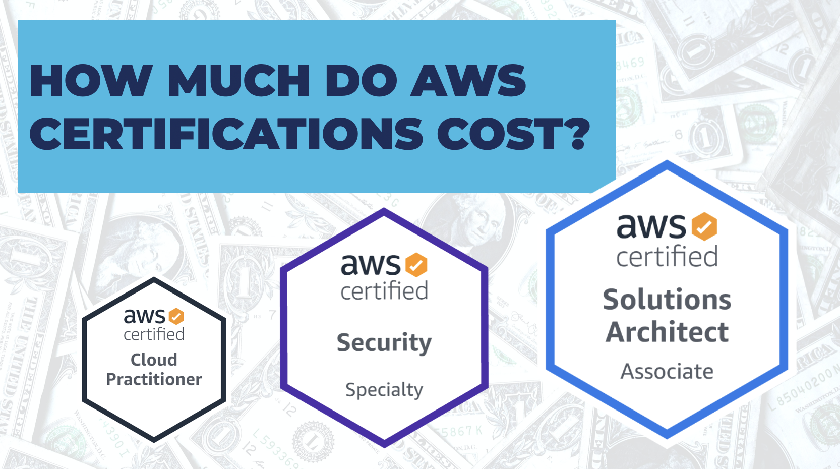 How Much Do AWS Certifications Cost Including All The Extras